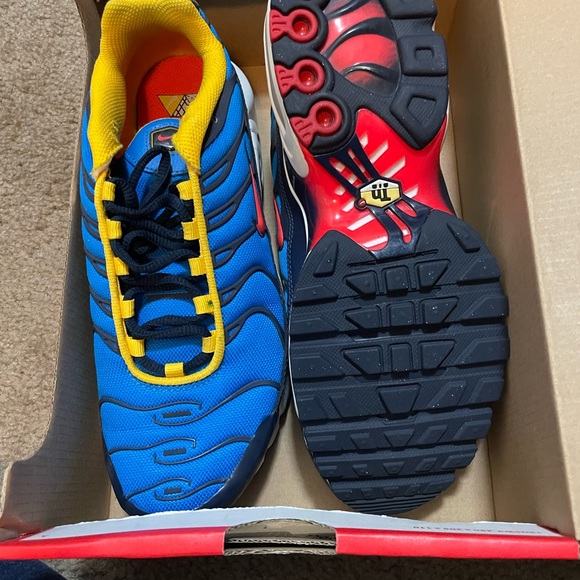 Nike Air Max Plus “Photo Blue” / Gradeschool Size 7Y/ CI5676-400. - Picture 4 of 4